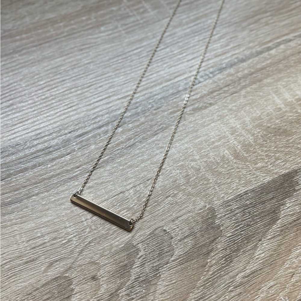 Gold Bar Necklace